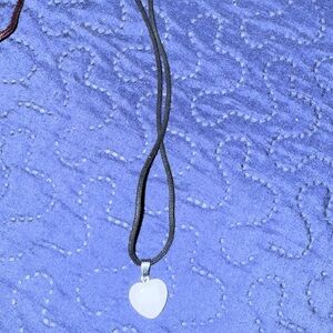 Elegant Heart Pendant Necklace